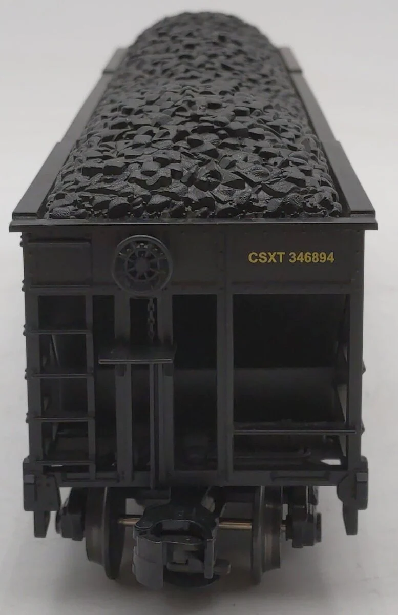 MTH 20-97407 O CSX 4-Bay Hopper Car w/ Coal Load #346894 LN/Box - Image 5