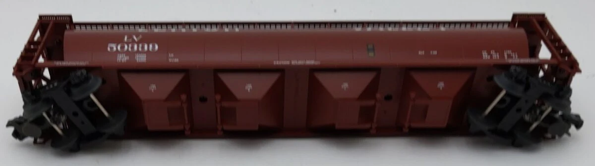 MTH 20-97409 O Lehigh Valley 4-Bay Cylindrical Hopper #50339 LN/Box - Image 7