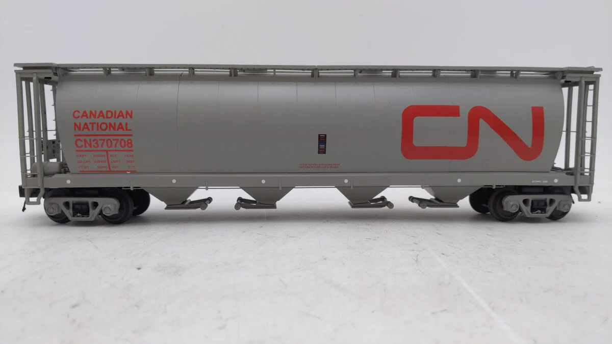 MTH 20-97687 O Gauge Canadian National (MTHRRC-2009) 100 Ton Hopper Car #370708 LN/Box - Image 2