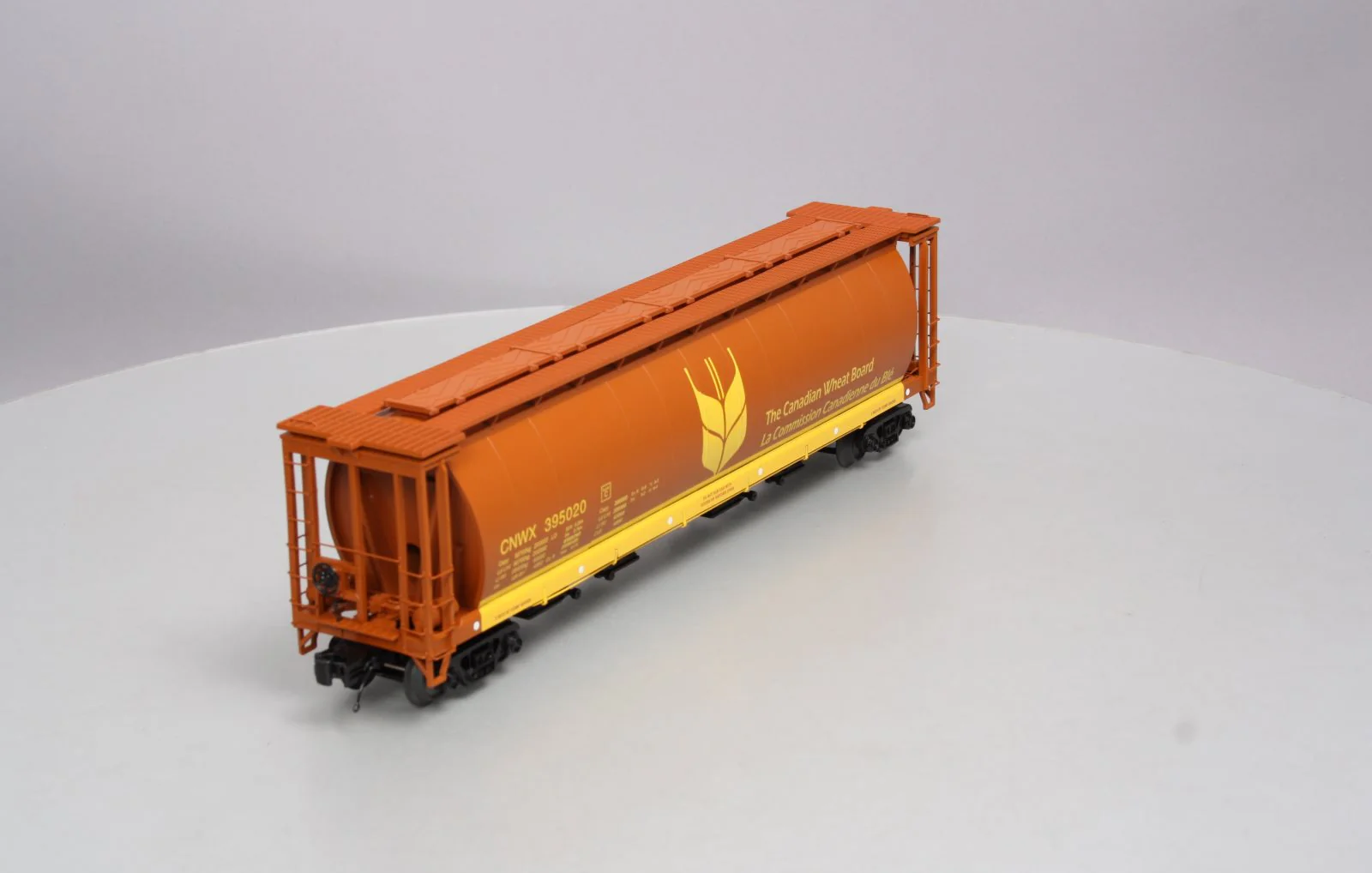 MTH 20-97707 O Gauge Canadian Wheat 100-Ton Hopper #395020 LN/Box - Image 8