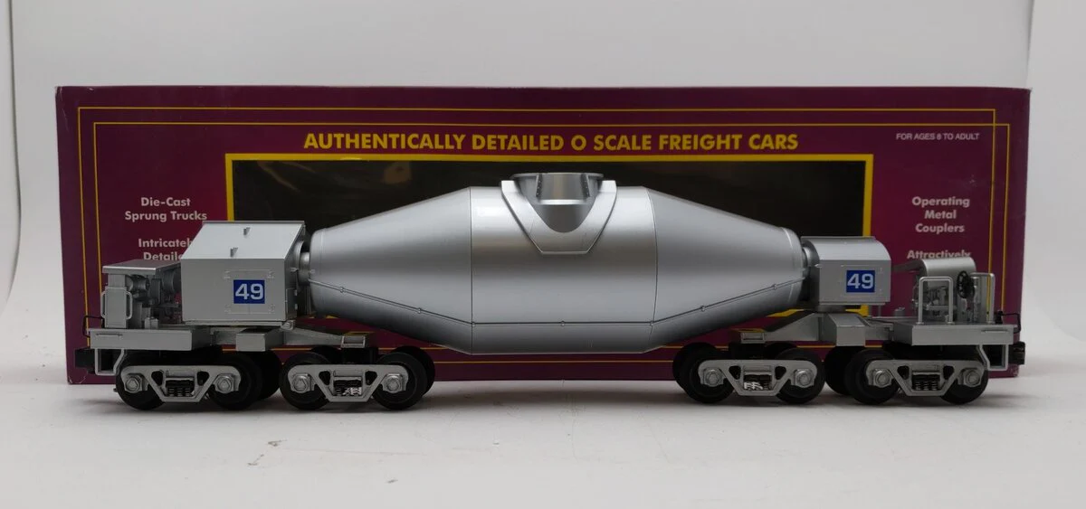 MTH 20-98202 O Gauge Silver Hot Metal Car #49 LN/Box
