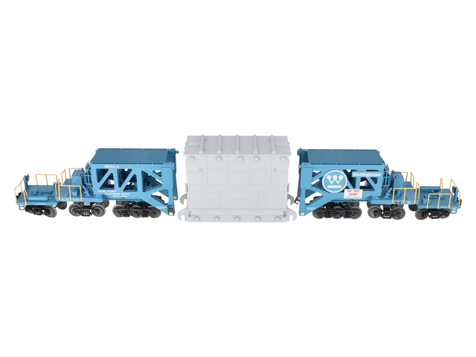 MTH 20-98232 O Gauge Westinghouse Schnabel Flatcar #203 w/ Transformer EX/Box - Image 6