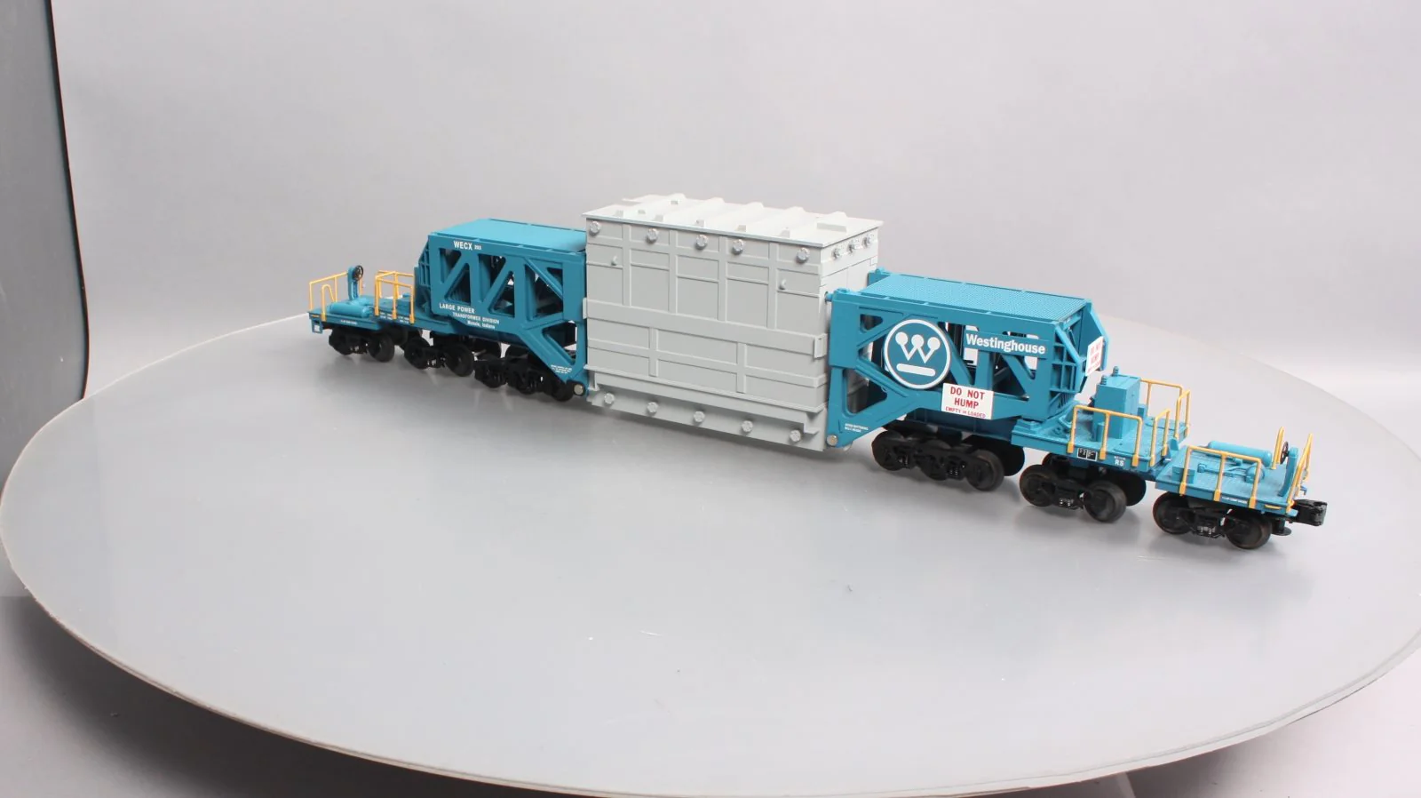 MTH 20-98232 O Gauge Westinghouse Schnabel Flatcar #203 w/ Transformer LN/Box - Image 7