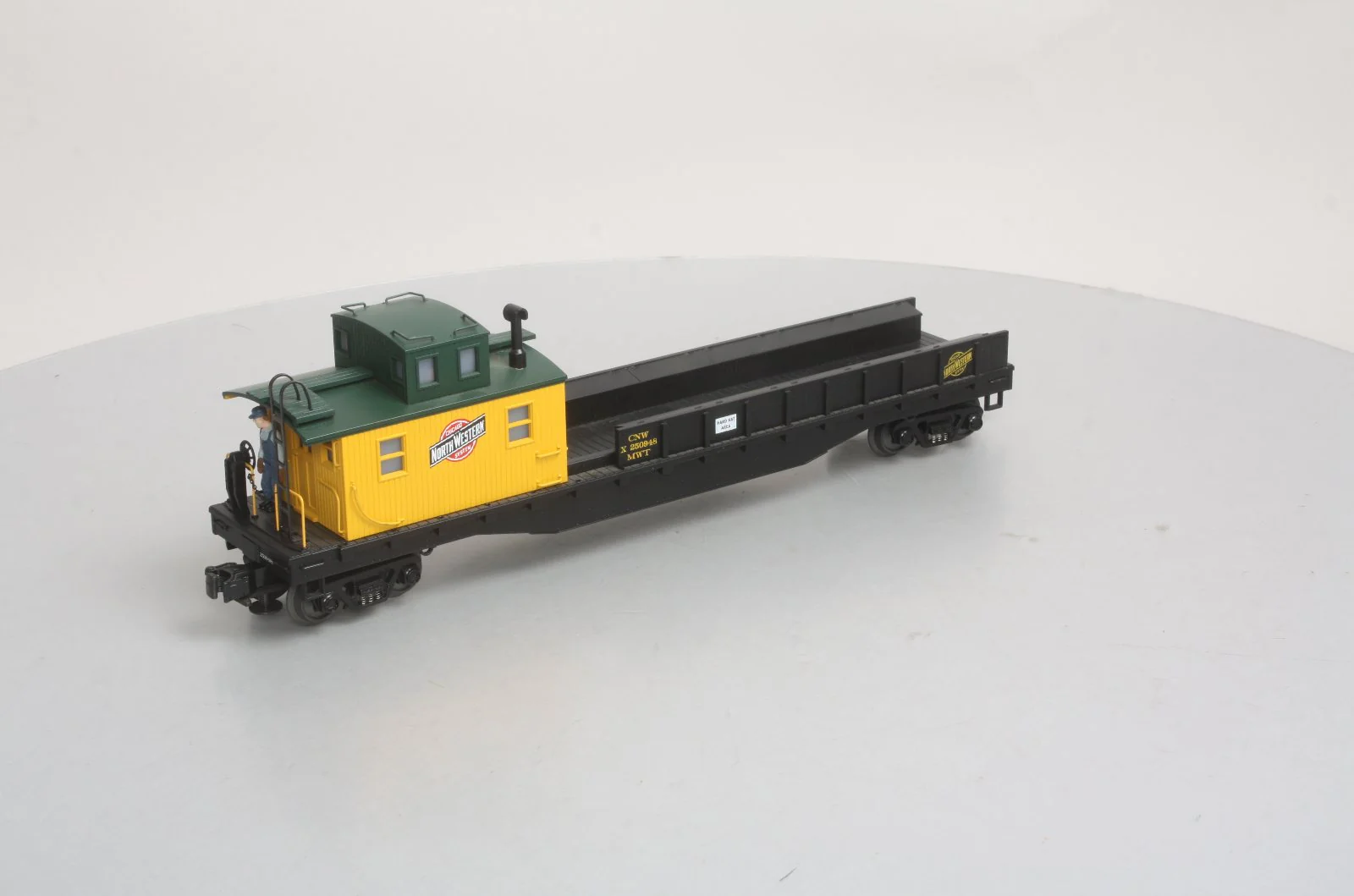 MTH 20-98240 O Gauge Chicago & North Western Crane Tender NIB - Image 5