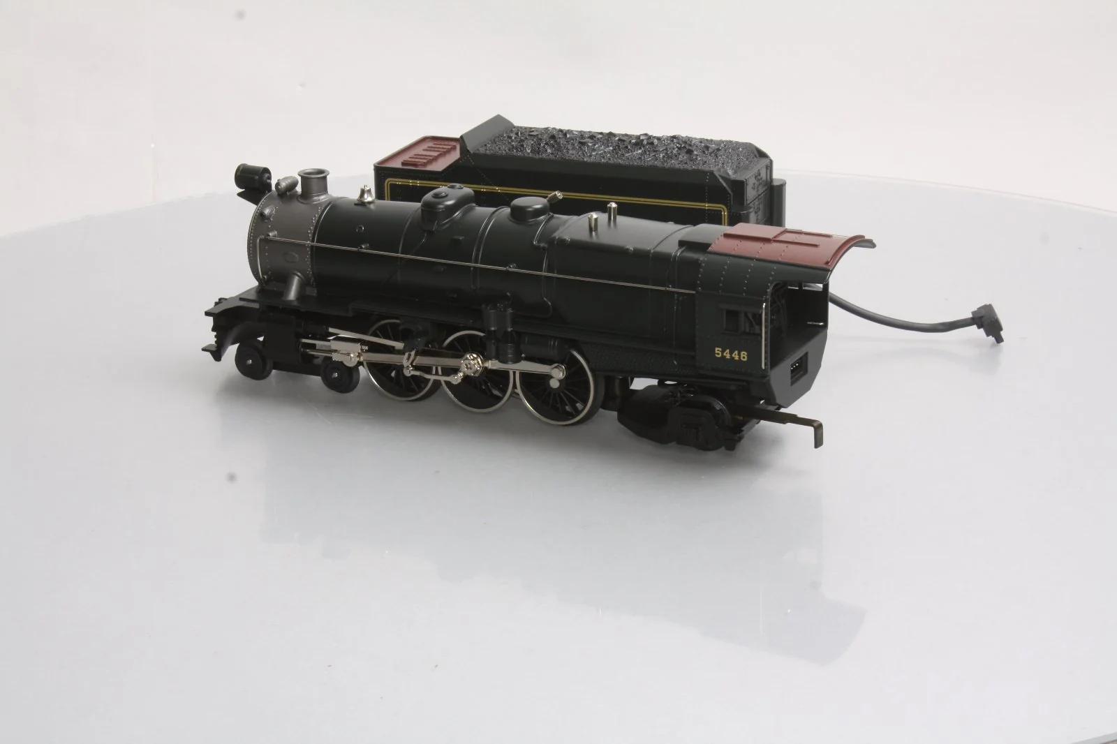 MTH 30-1138-1 O PRR 4-6-2 Pacific K-4s Steam Locomotive & Tender #5446 w/PS1 LN/Box - Image 3
