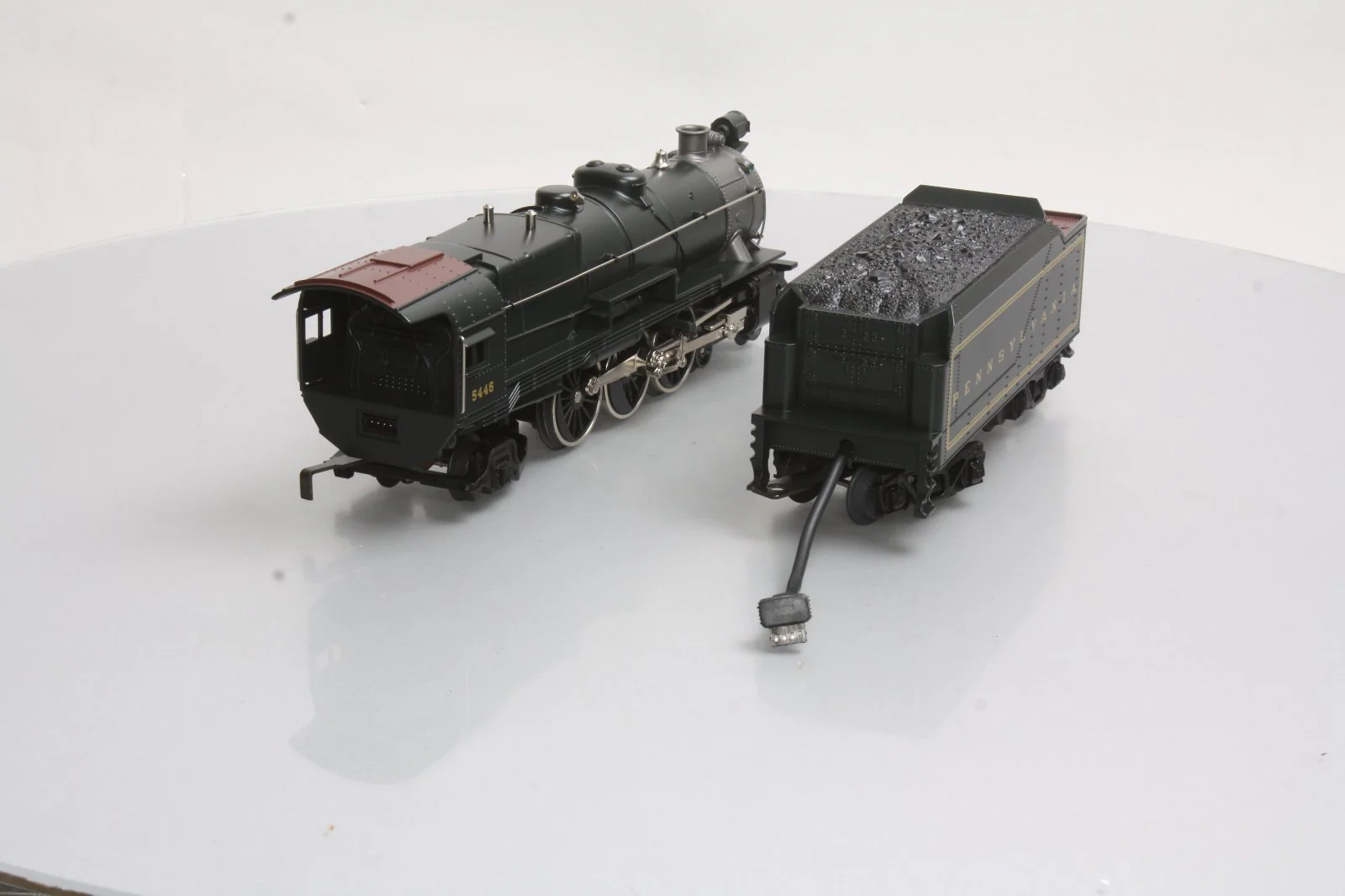 MTH 30-1138-1 O PRR 4-6-2 Pacific K-4s Steam Locomotive & Tender #5446 w/PS1 LN/Box - Image 5