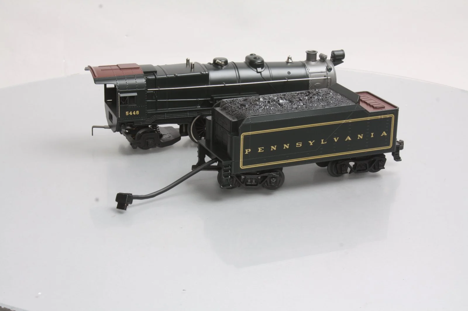 MTH 30-1138-1 O PRR 4-6-2 Pacific K-4s Steam Locomotive & Tender #5446 w/PS1 LN/Box - Image 6