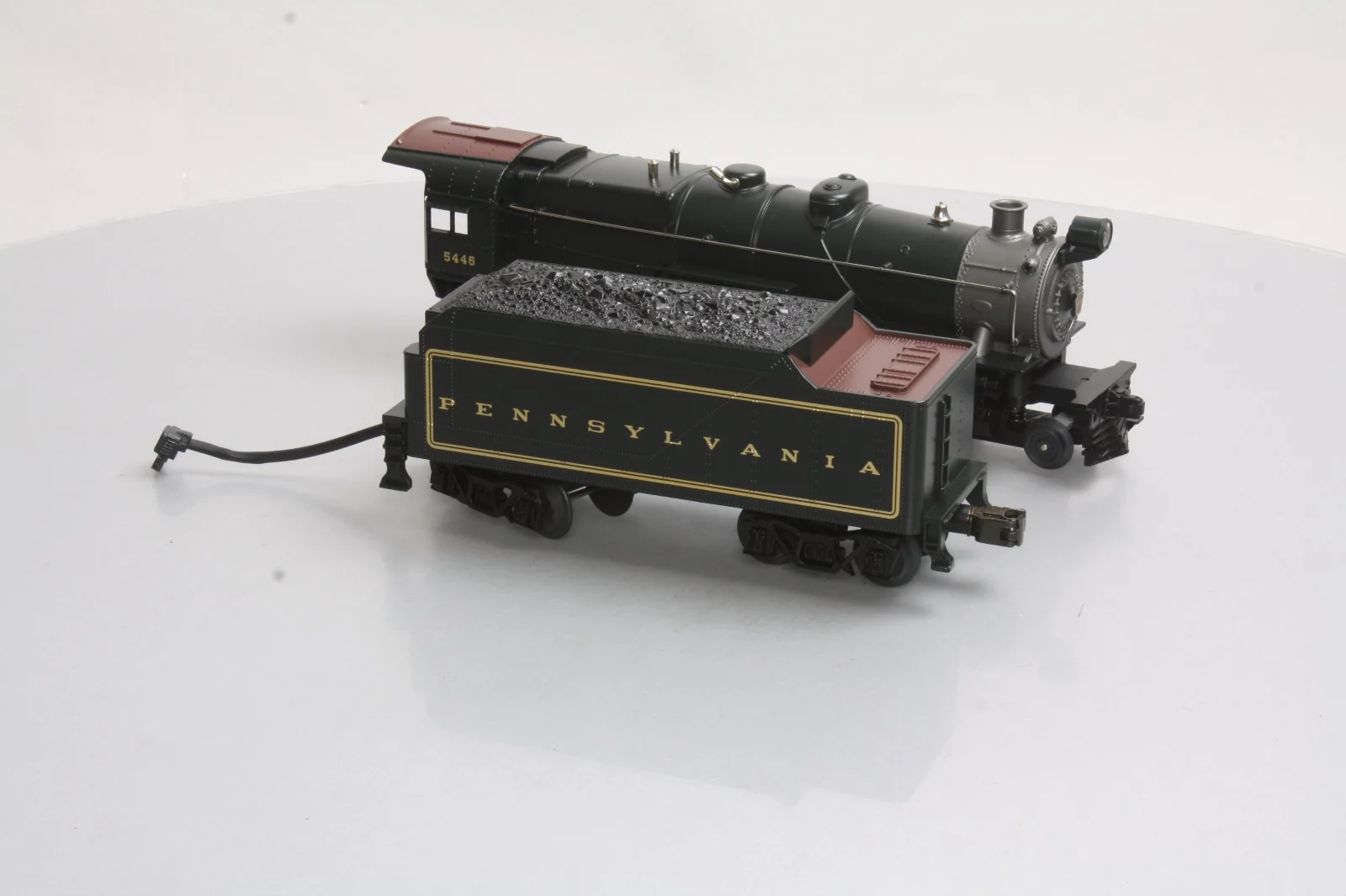 MTH 30-1138-1 O PRR 4-6-2 Pacific K-4s Steam Locomotive & Tender #5446 w/PS1 LN/Box - Image 7