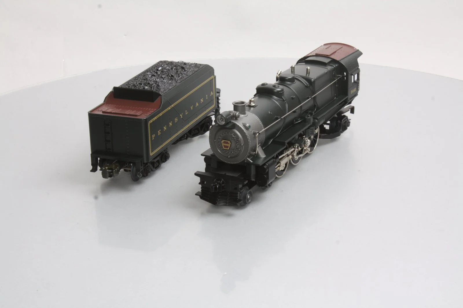 MTH 30-1138-1 O PRR 4-6-2 Pacific K-4s Steam Locomotive & Tender #5446 w/PS1 LN/Box - Image 9