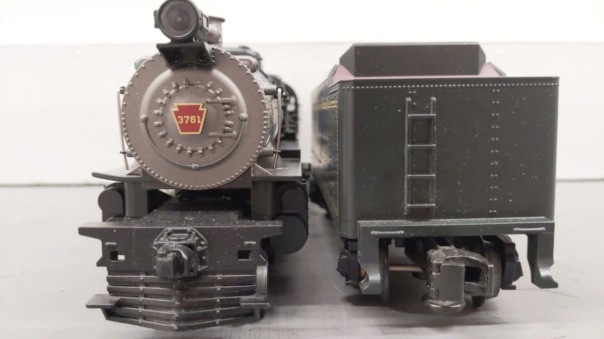 MTH 30-1162-1 O PRR 4-6-2 K-4 Pacific Steam Locomotive & Tender w/PS2 #3761 VG - Image 4