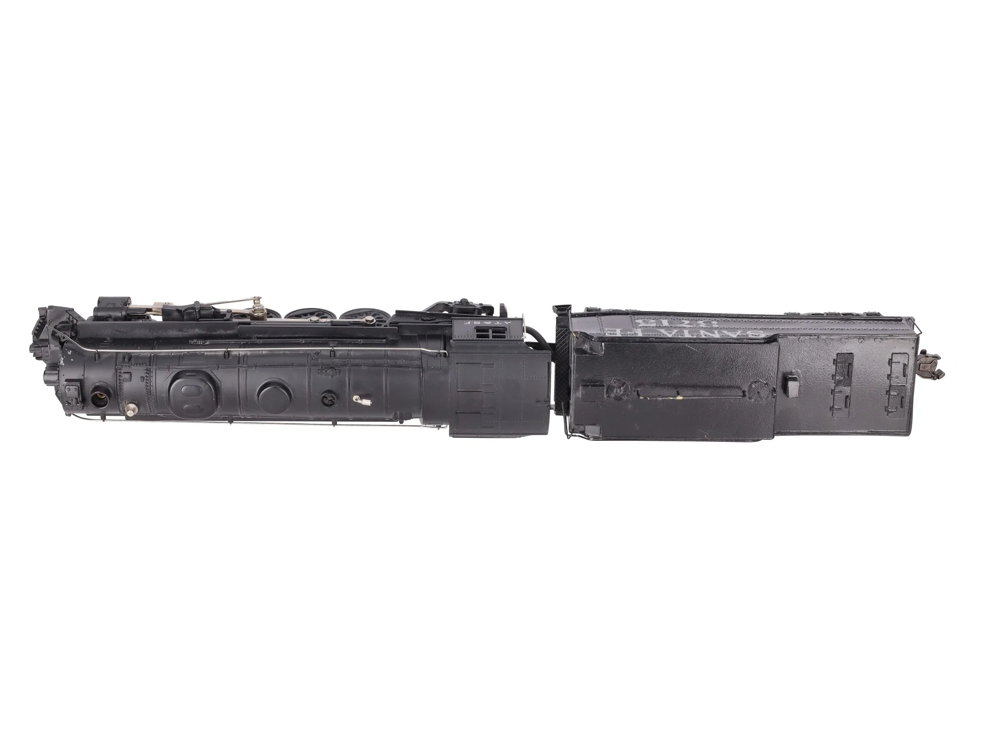 MTH 30-1265-1 SF 4-8-2 Northern Steam Locomotive w/ Tender #3715 - Custom - Image 9