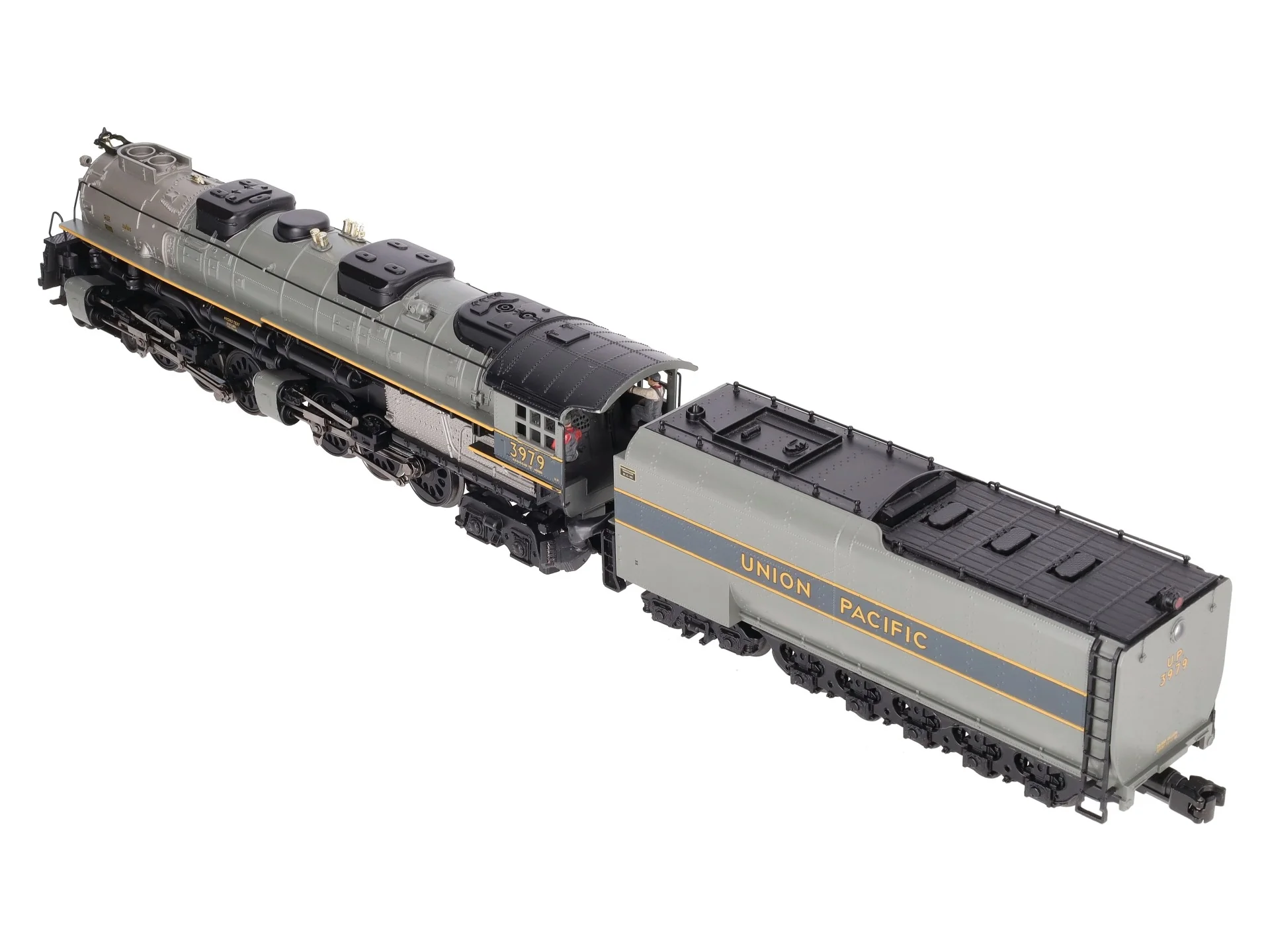 MTH 30-1542-1 O UP 4-6-6-4 Imperial Challenger Steam Engine #3979 - Modified EX/Box - Image 2