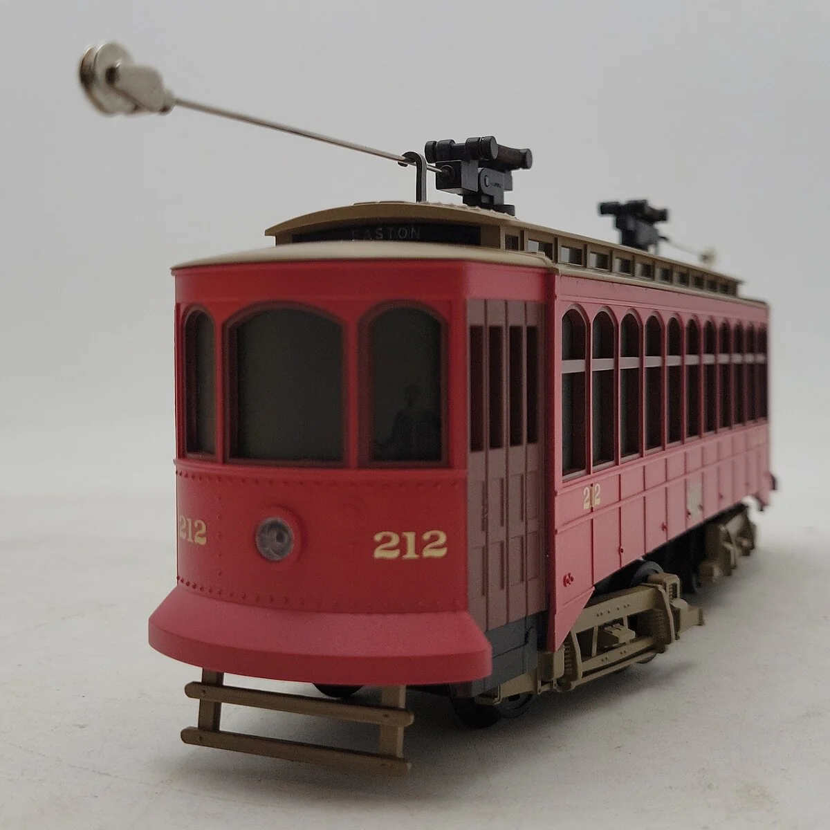 MTH 30-2512-0 O Gauge Brill Semi-Convertible Trolley Allentown #212 EX/Box - Image 6