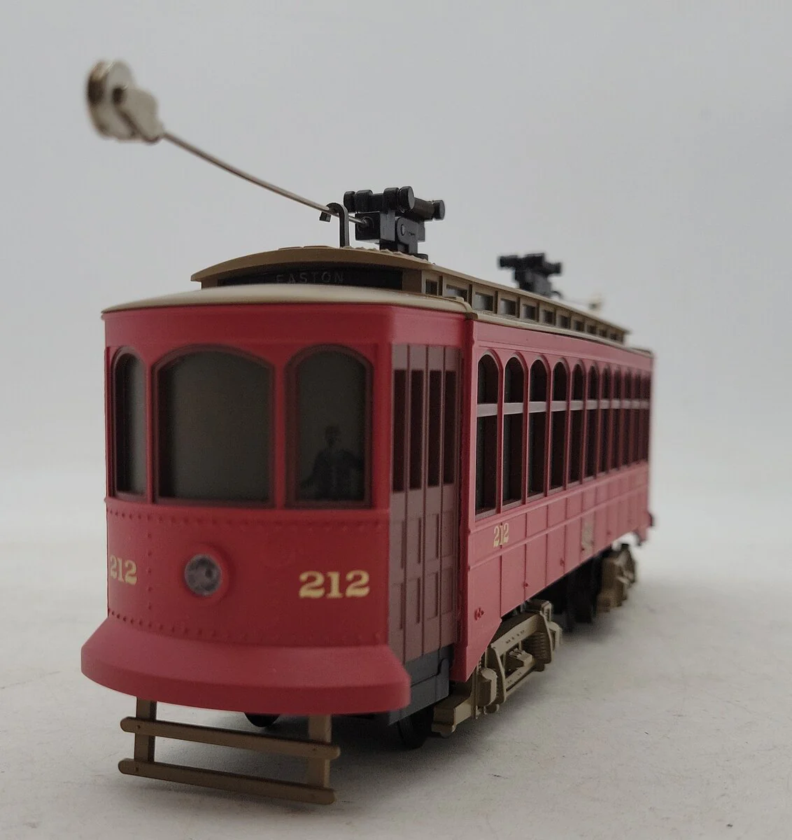 MTH 30-2512-1 Brill Semi Convertible Trolley with Proto-Sound 1.0 #212 EX - Image 5