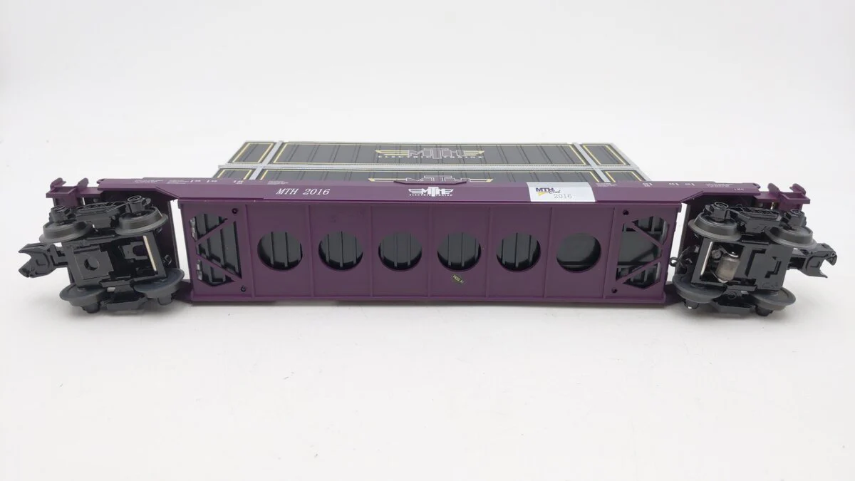 MTH 30-76645 O Gauge 2016 MTHRRC Husky Stack Car with ETD LN/Box - Image 10