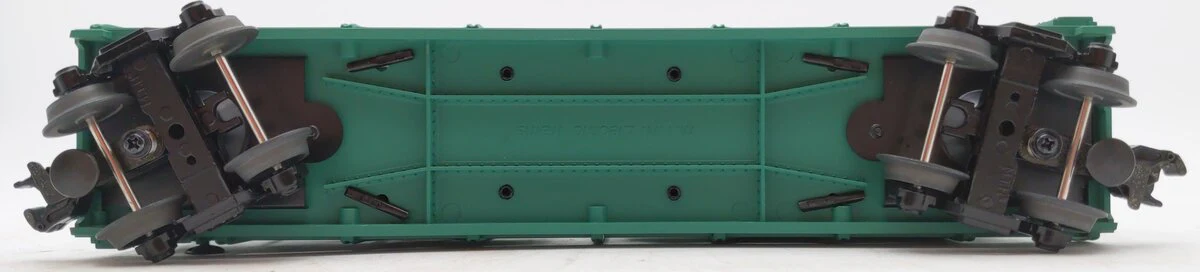 MTH 30-7682 O Gauge New York Central Auto Carrier #325 with 4 Ertl 1949 Mercurys NIB - Image 7