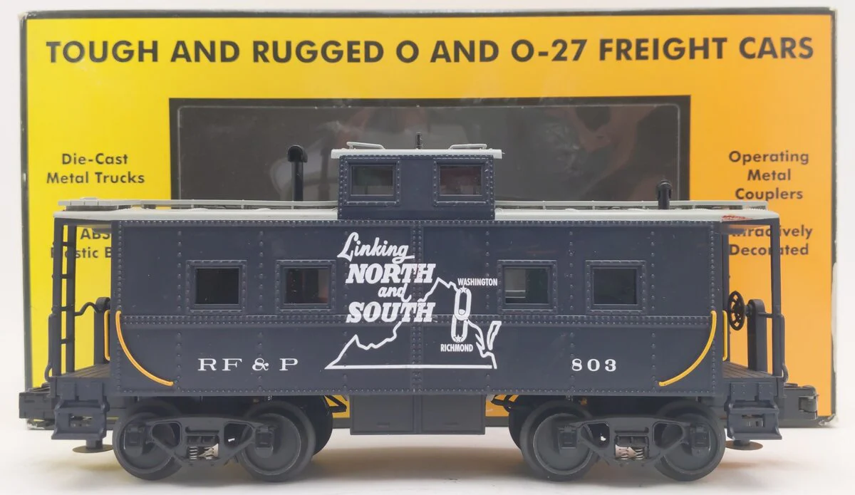 MTH 30-77038 O Gauge Richmond, Fredericksburg & Potomac Steel Caboose EX/Box