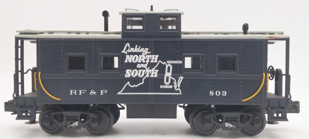 MTH 30-77038 O Gauge Richmond, Fredericksburg & Potomac Steel Caboose EX/Box - Image 2