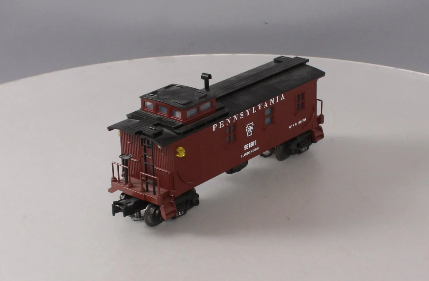 MTH 30-7722 O Gauge RailKing Pennsylvania Railroad Woodsided Caboose #981801 LN/Box - Image 5