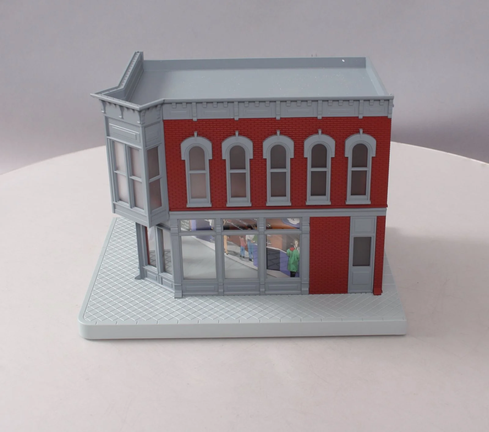 MTH 30-9012 O Gauge Corner Drug Store Red W/ Gray Trim LN/Box - Image 2