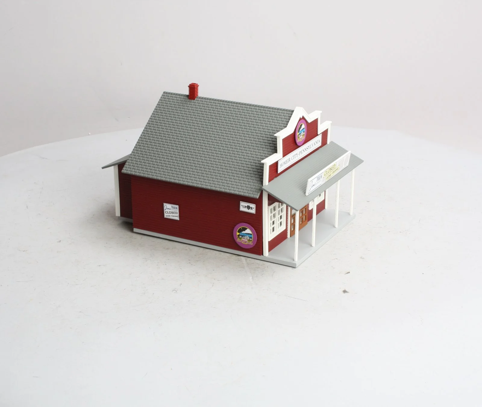 MTH 30-90403 Assembled Jim's Train Shop Country Store LN/Box - Image 8