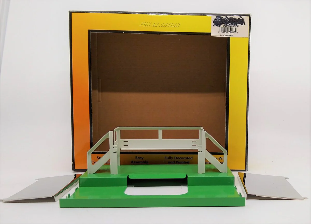 MTH 30-9063 O Gauge Green Milk Platform LN/Box