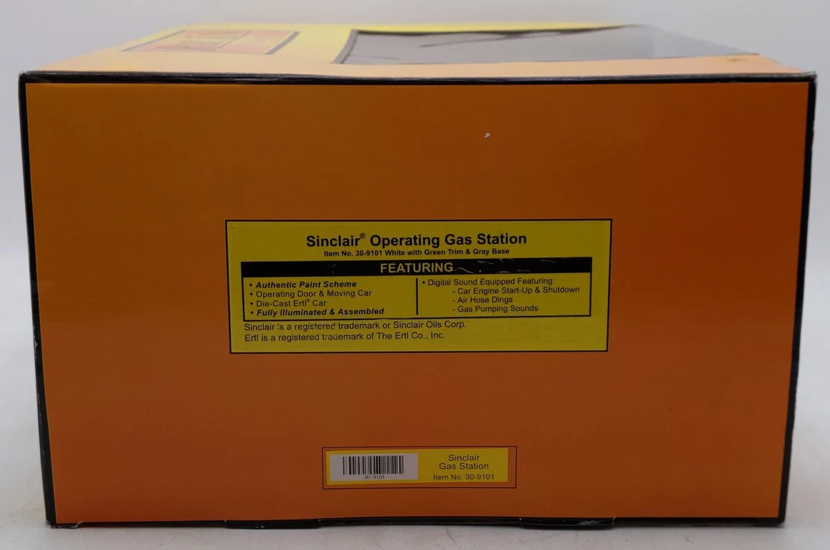MTH 30-9101 O Gauge Sinclair Assembled Operating Gas Station EX/Box - Image 7