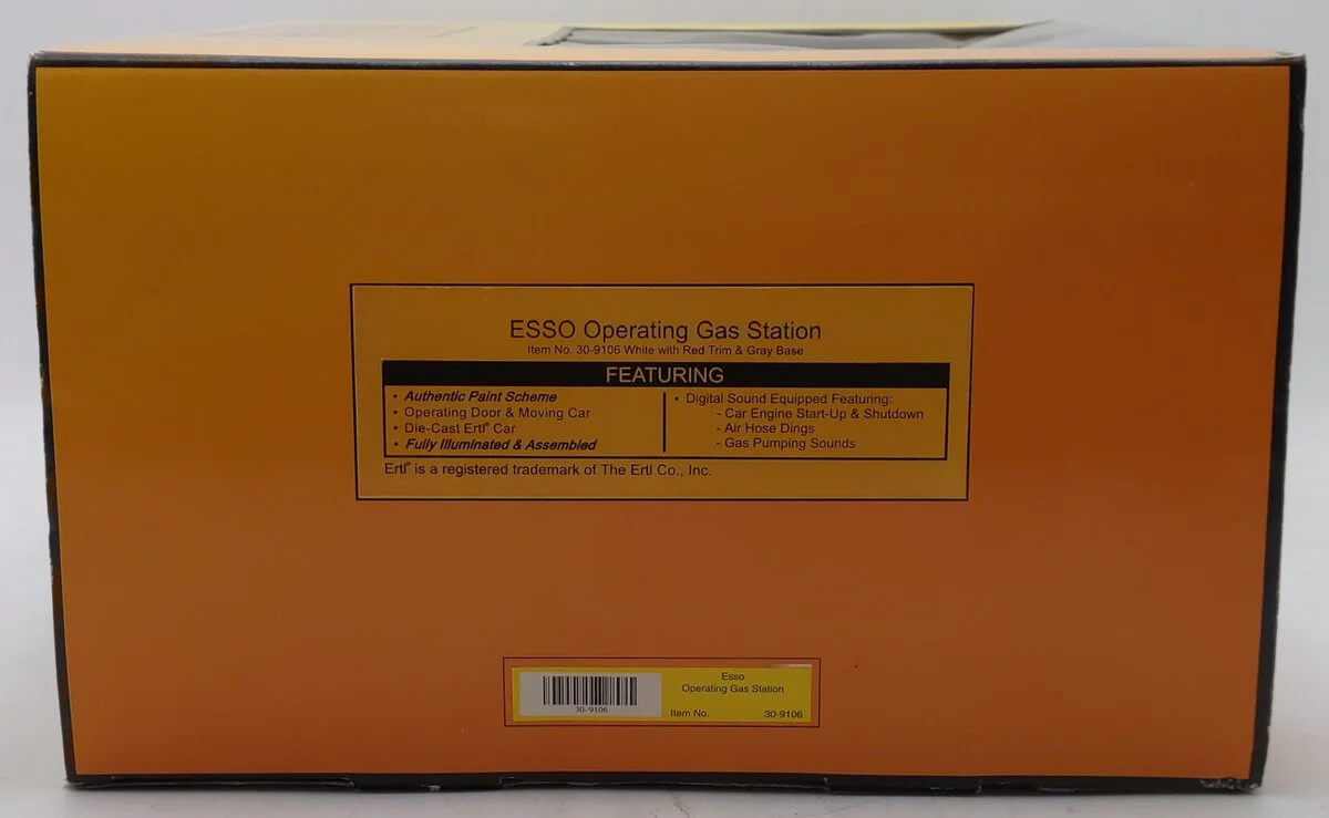 MTH 30-9106 O Gauge Esso Operating Gas Station EX/Box - Image 7