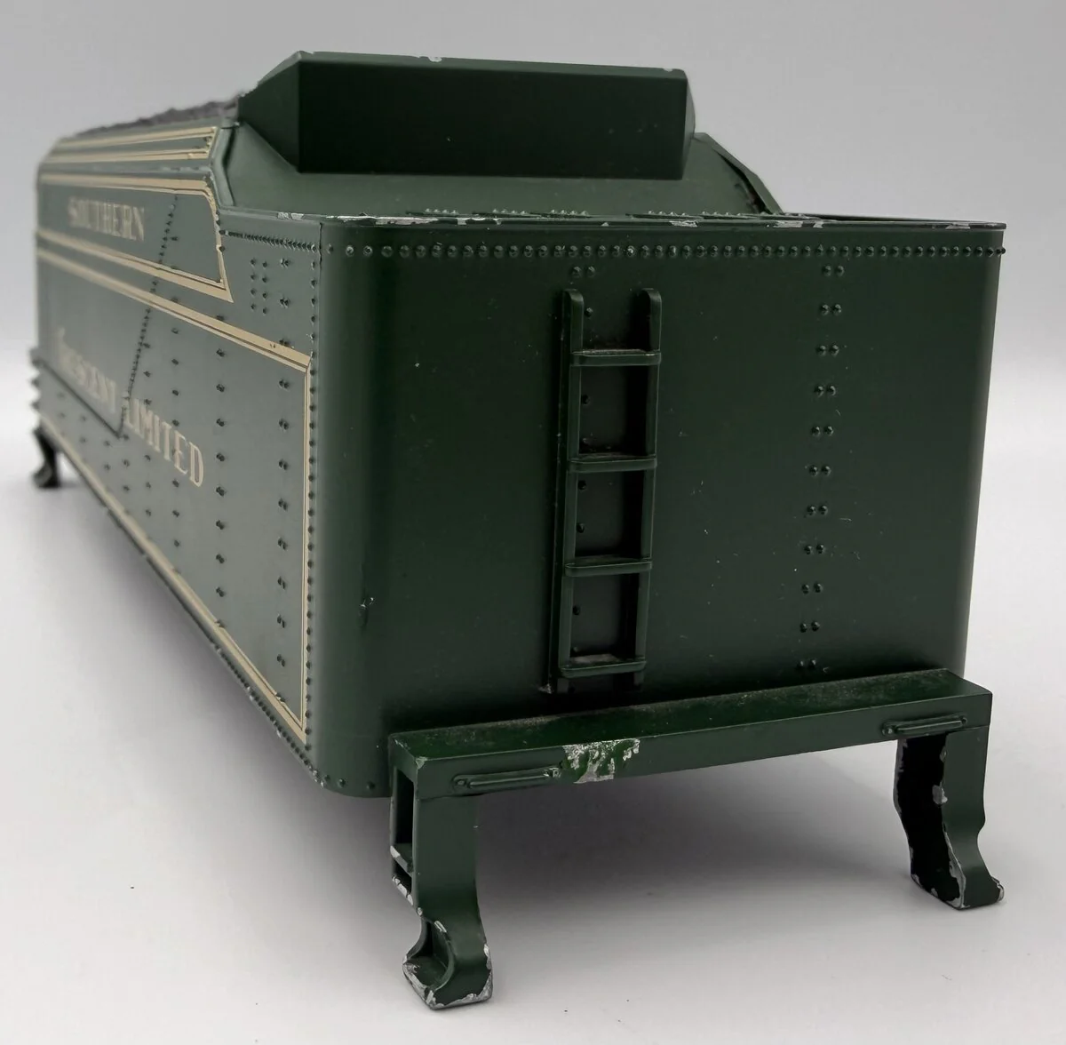 MTH 30-SCL Southern Crescent Limited Green and Gold Painted Tender Shell #1396 - Image 5