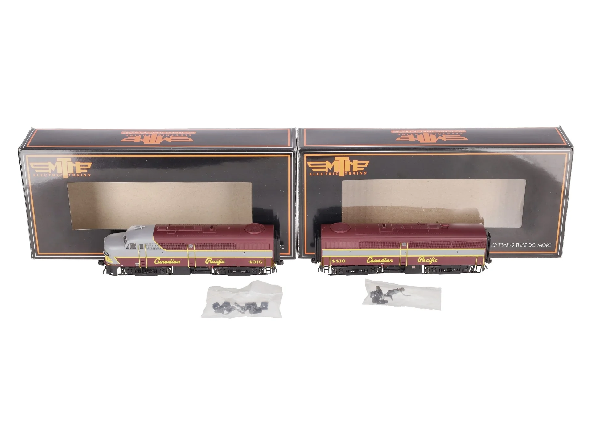 MTH 80-2206-1 HO Canadian Pacific FA-1 A/B Diesel Locomotives #4015/#4410 EX/Box