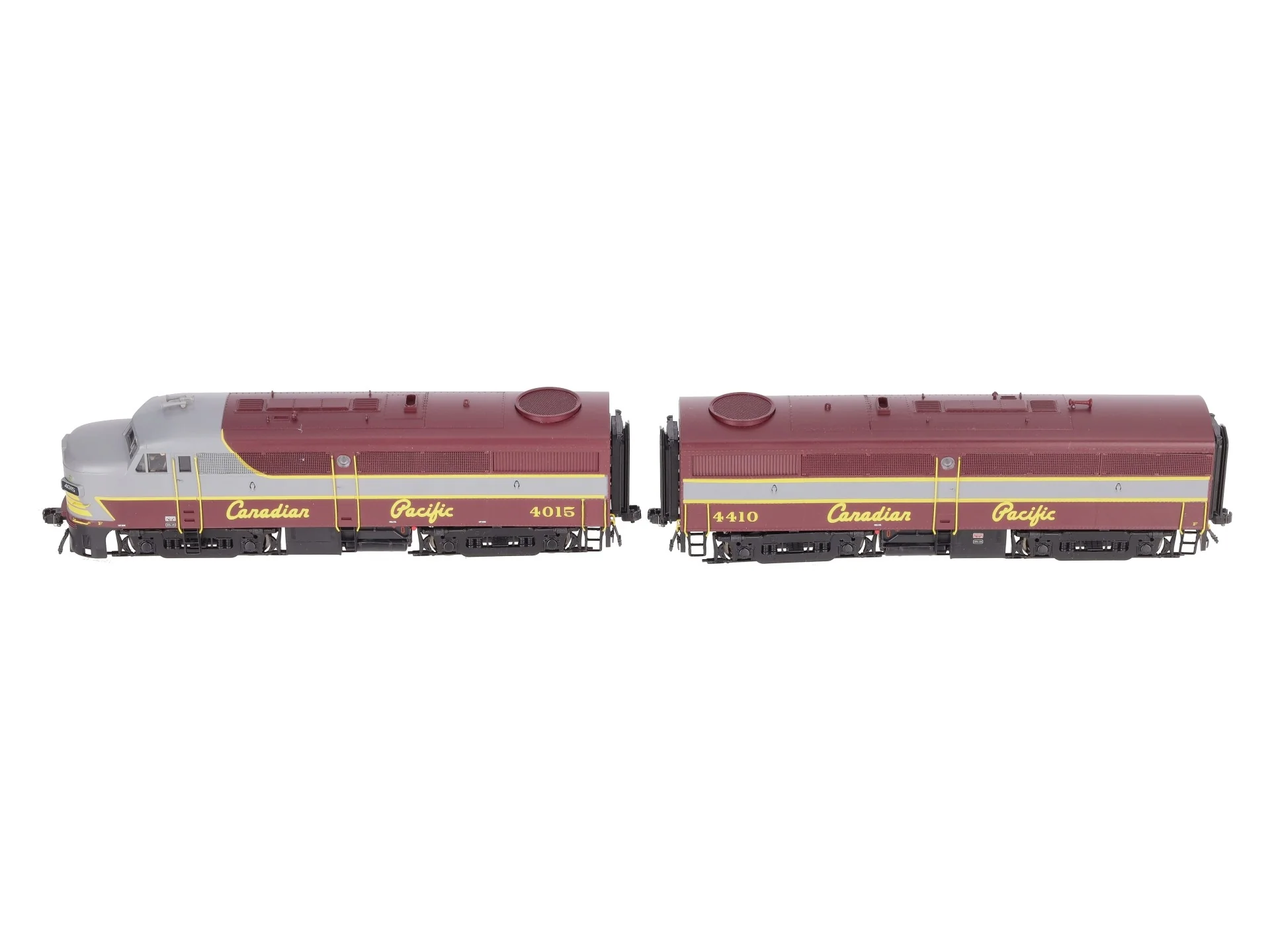 MTH 80-2206-1 HO Canadian Pacific FA-1 A/B Diesel Locomotives #4015/#4410 EX/Box - Image 6
