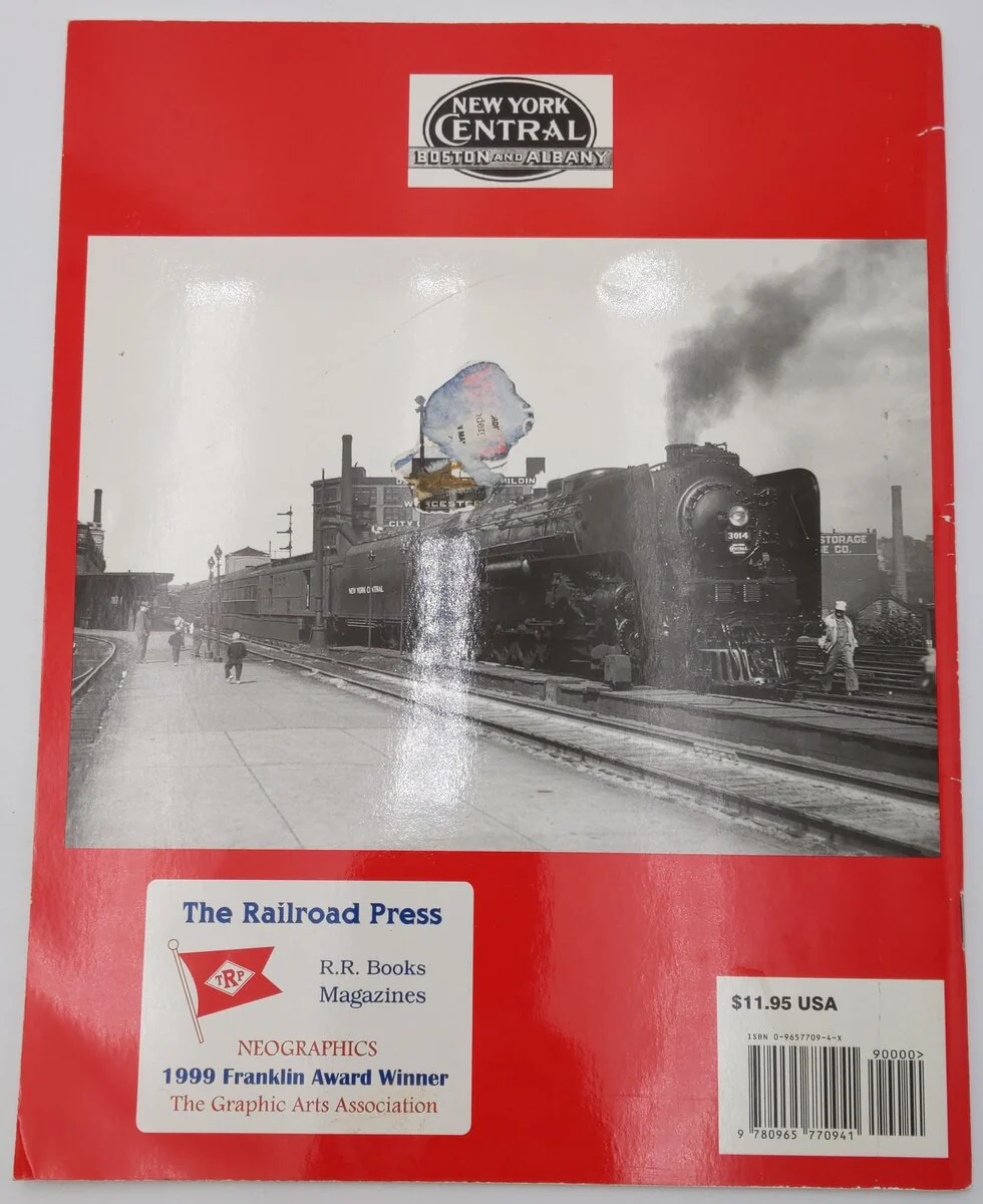 New England 1930s Steam Action Worcester Paperback Book By Bob Liljestrand VG - Image 2
