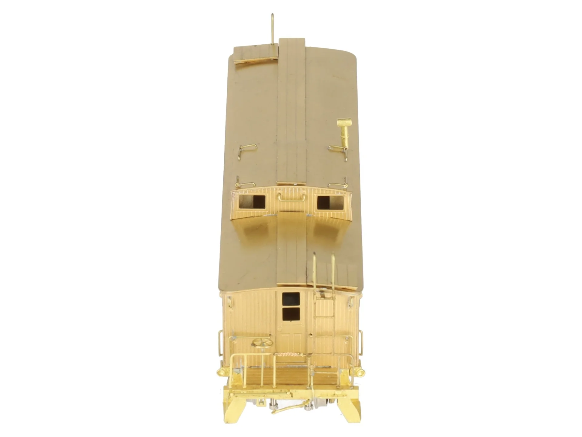 New England Rail HO Scale Brass Boston & Maine Wood Caboose #104000 Series EX/Box - Image 8