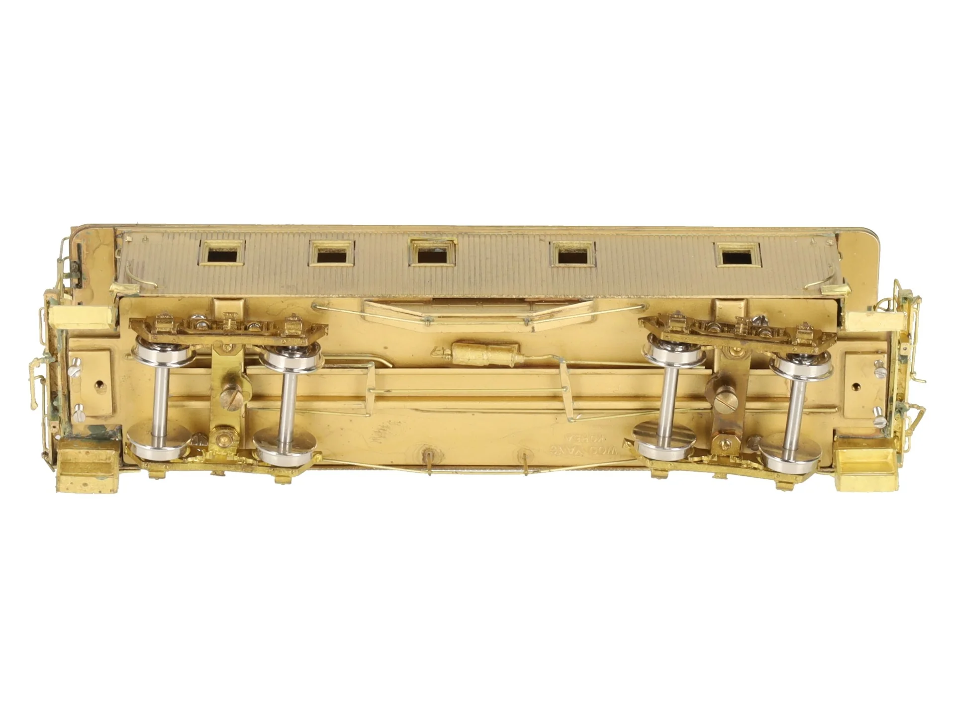 New England Rail Service 104000 HO BRASS B&M Wood Caboose #104000 Series EX/Box - Image 11