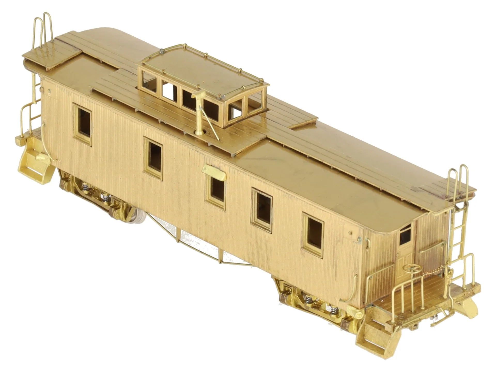 New England Rail Service 104000 HO BRASS B&M Wood Caboose #104000 Series EX/Box - Image 5