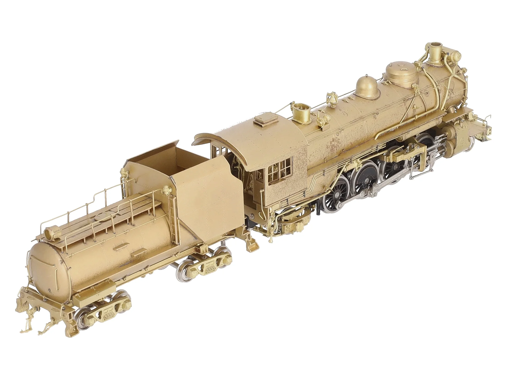 Nickel Plate Products HO BRASS Erie N-1 2-8-2 Steam Locomotive & Tender EX/Box - Image 6