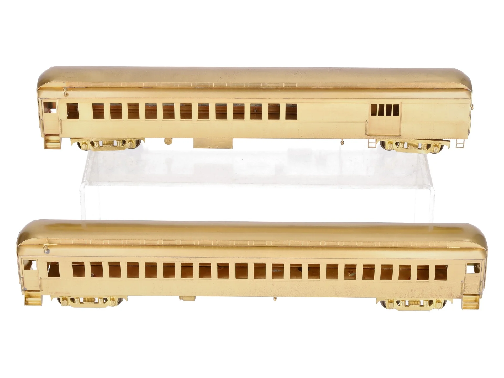 Nickel Plate Products HO BRASS NYO&W HW Combine & Coach Passenger Set EX/Box - Image 3