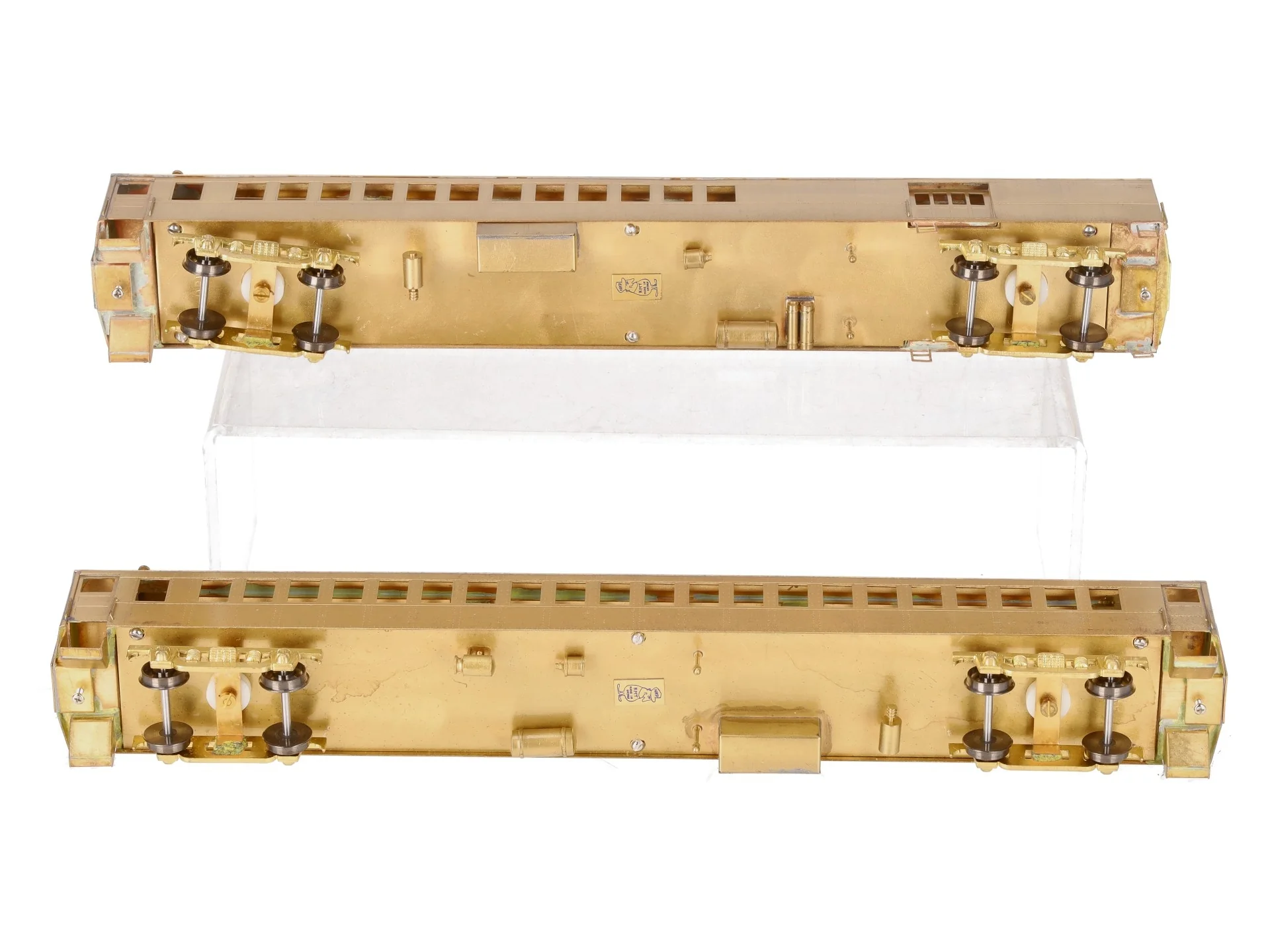 Nickel Plate Products HO BRASS NYO&W HW Combine & Coach Passenger Set EX/Box - Image 5