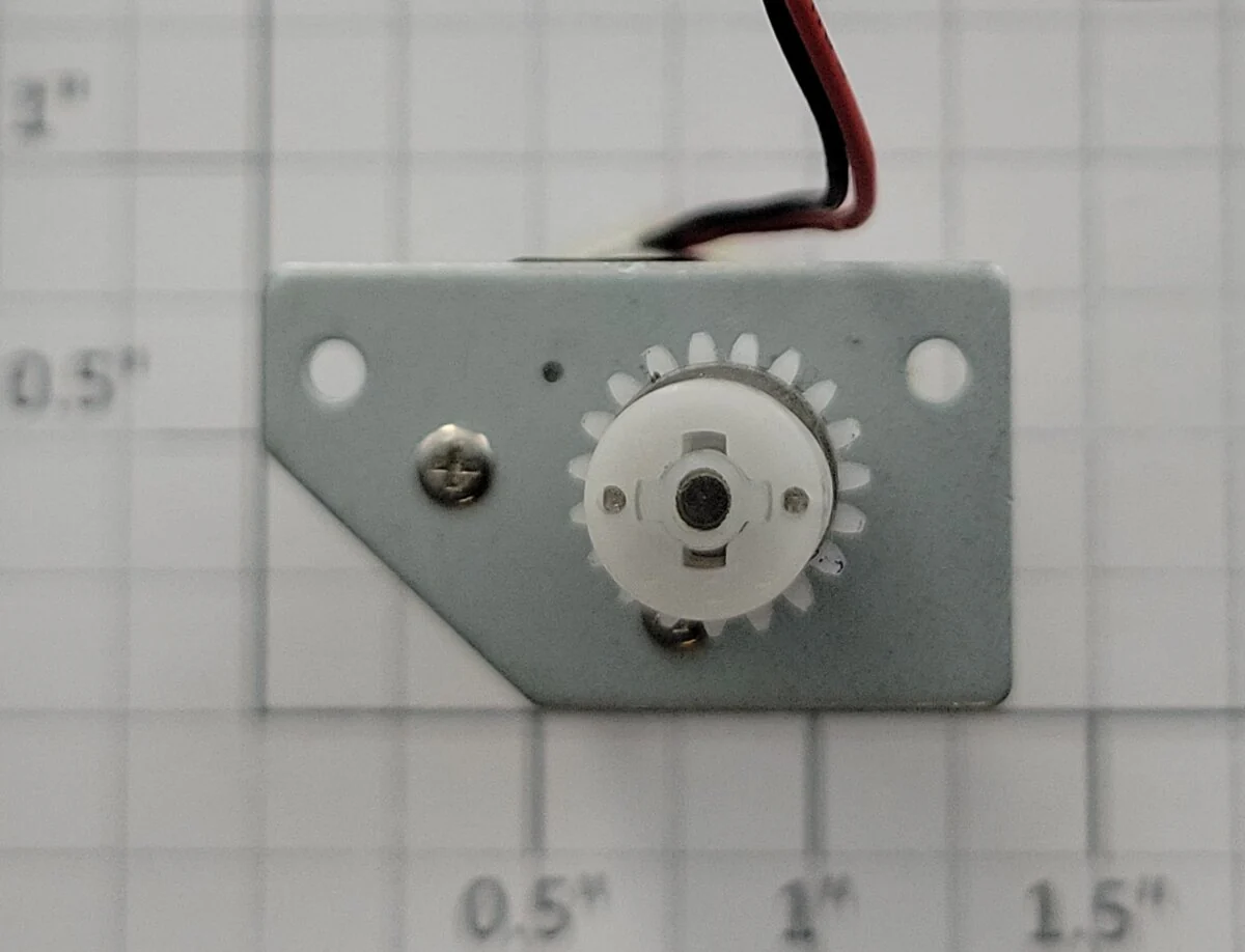 Nihon AG-M16-185 18-Volt Brushless DC Motor with Gear Head and Wiring - Image 2