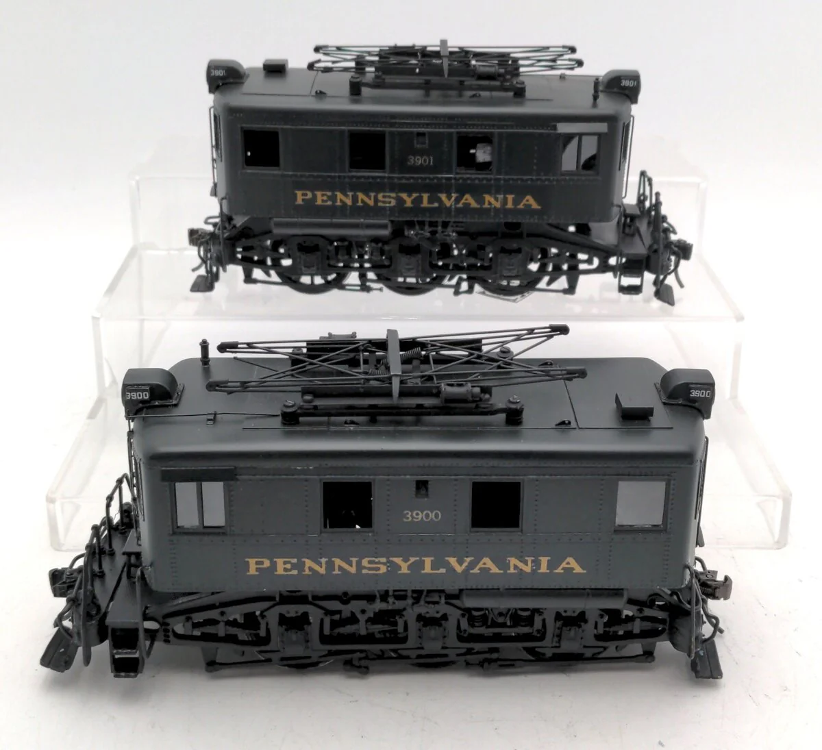 NJ Custom Brass EL-330-0 O BRASS PRR B-1 Electric Engine Set -Factory Painted EX/Box - Image 4