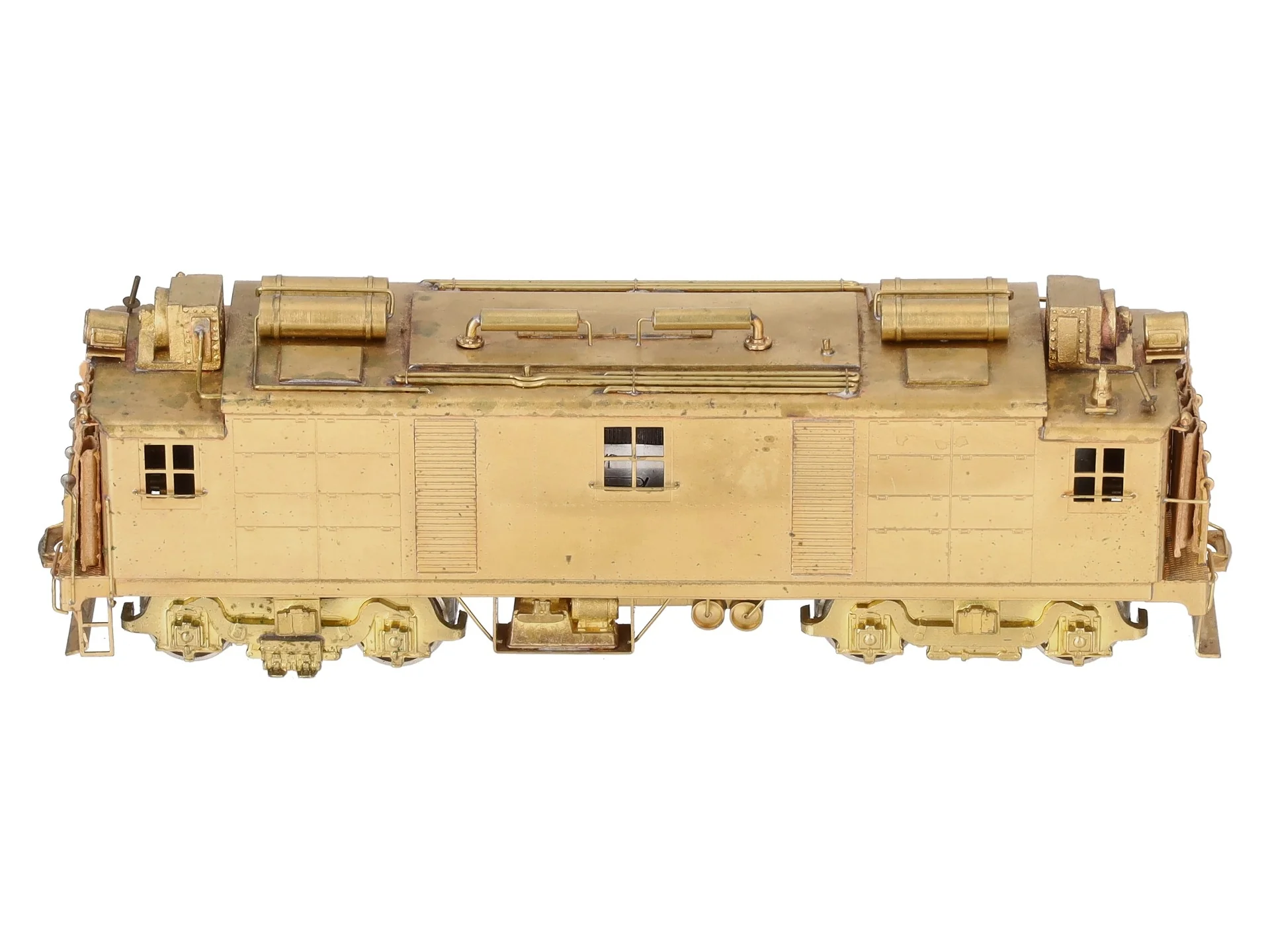 NJ Custom Brass HO NYC Class DES-3 Oil-Electric Locomotive - Unpainted VG/Box - Image 11