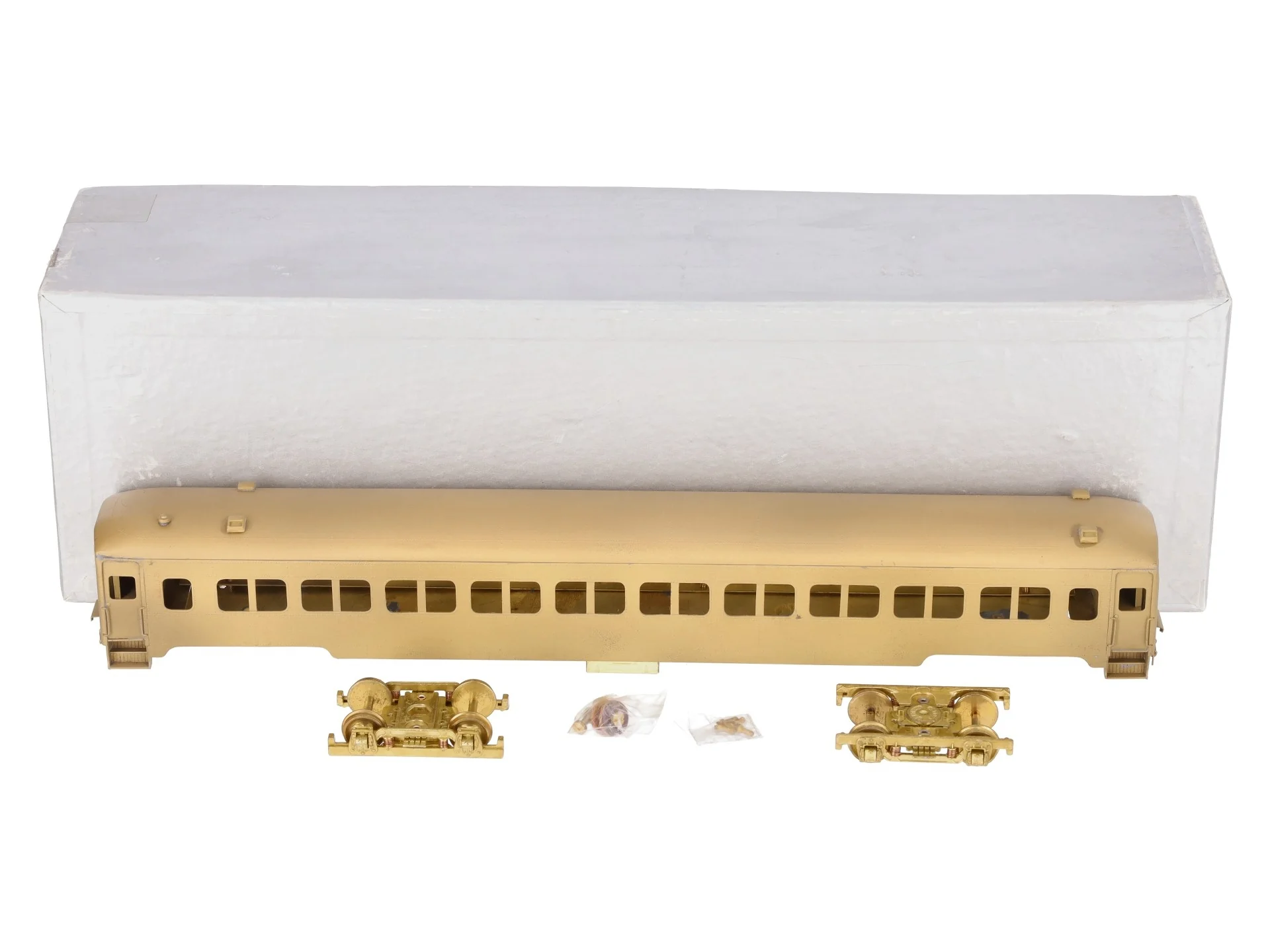 NJ Custom Brass PS-700 HO New Haven 8200 Series Lightweight Coach - Unpainted EX/Box
