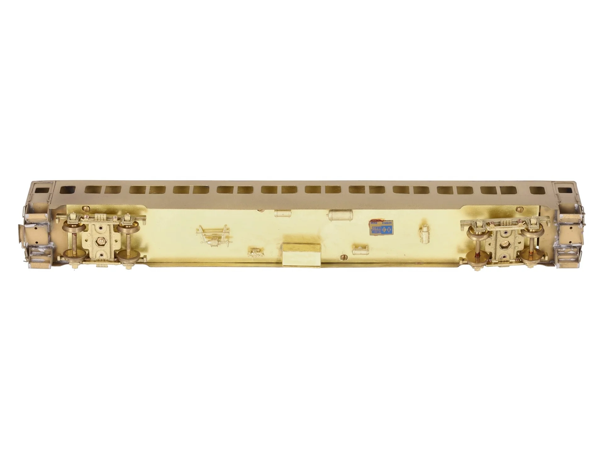 NJ Custom Brass PS-700 HO New Haven 8200 Series Lightweight Coach - Unpainted LN/Box - Image 10