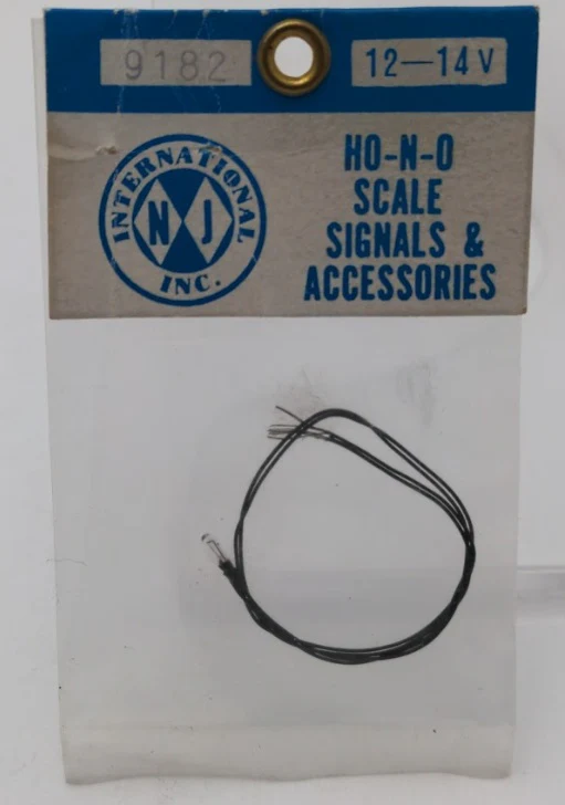NJ International 9182 HO/N & O Scale Signals & Accessories Grain of Wheat Bulb