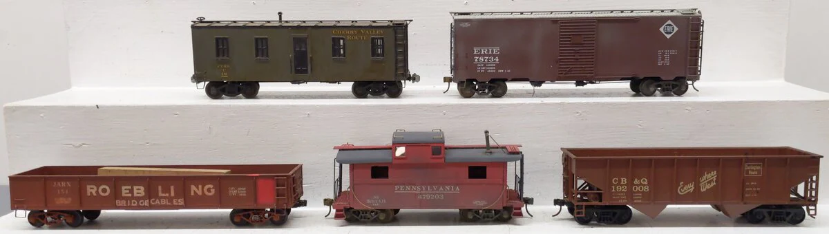 O Gauge 2-Rail Assorted Custom Freight Cars:479203, 192008, 154, 78734,18 [5]