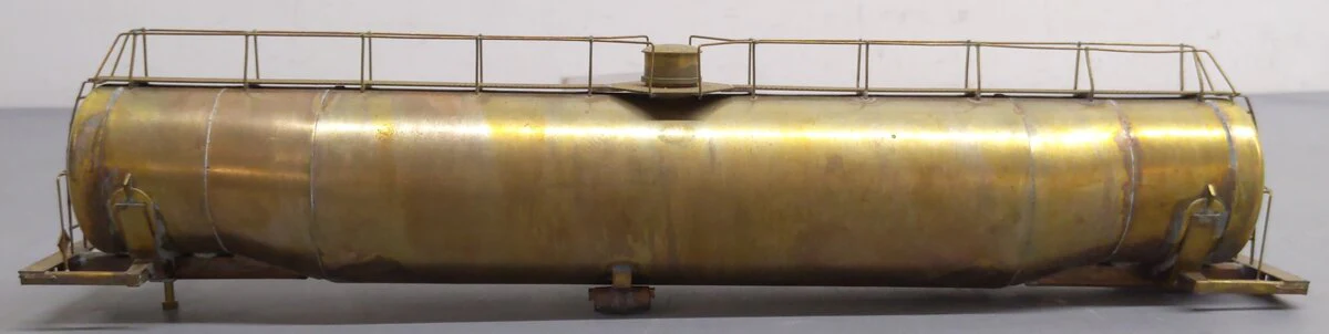 O Gauge Brass Tank Car- Unpainted