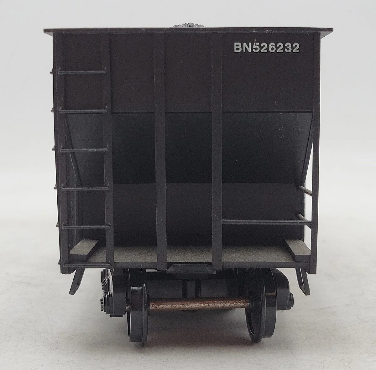 O Gauge Burlington Northern 3-Bay Hopper w/Load #526232[2-Rail] EX - Image 5
