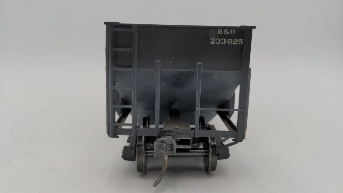 O Scale 2 Rail CUSTOM BRASS Baltimore & Ohio Hopper Car #233625 EX - Image 5
