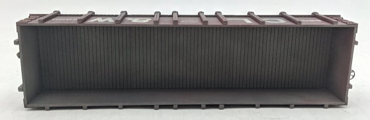 O Scale Cleveland Lorain & Wheeling Wooden Gondola #6200 - Custom (2-Rail) - Image 3