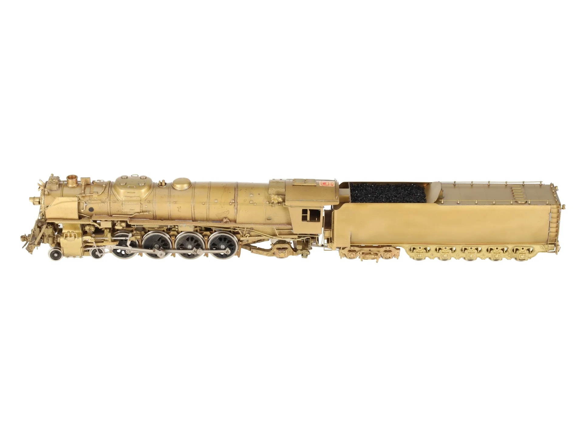 Olympia EH-131 HO BRASS B&M Class R1-d 4-8-2 Steam Locomotive & Tender EX/Box - Image 8
